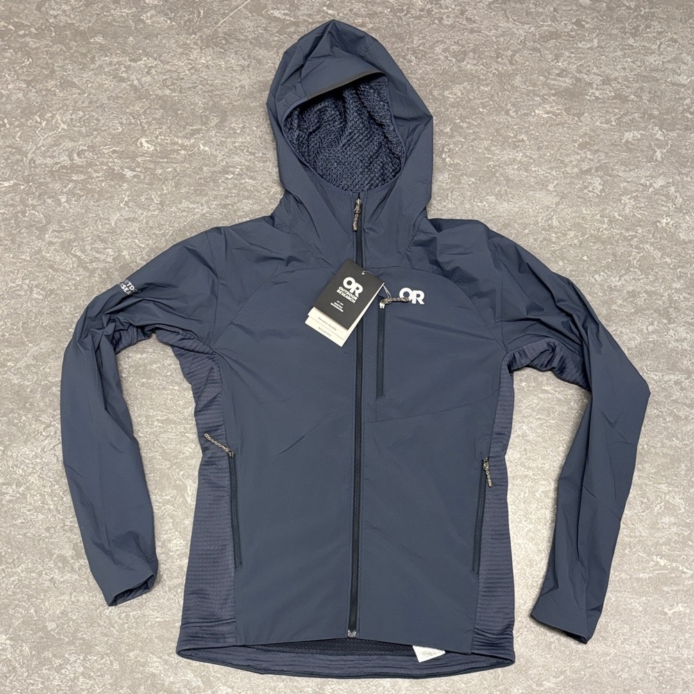 Last chance! Outdoor Research Men’s Deviator Hoodie Atlantic Small NWT